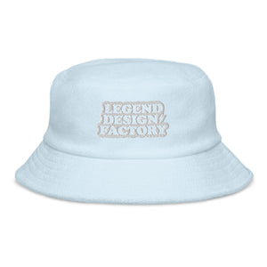 GULF BLUE TERRY CLOTH BUCKET