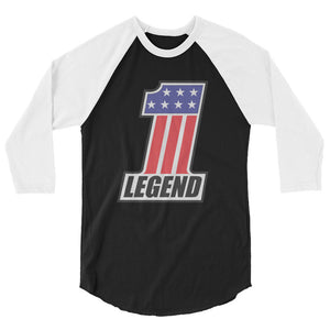 Daredevil 3/4 Sleeve Raglan Shirt