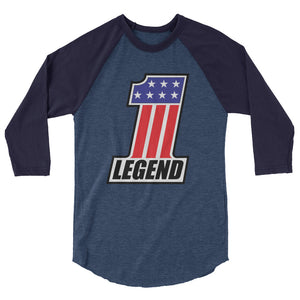 Daredevil 3/4 Sleeve Raglan Shirt